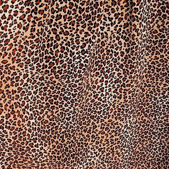 Sexy Leopard Maxi Dress! Chiffon Overlay, Fully Lined, 6 - Picture 14 of 17